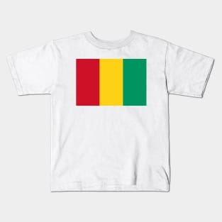 Flag of Guinea Kids T-Shirt